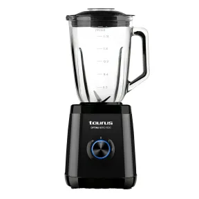 Batidora Taurus Optima Nero 1500 - 1500 W, 1,5 L, negra