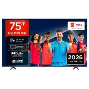 TCL 75P8L: Smart TV 75" QD-Mini LED UHD 4K, Negro
