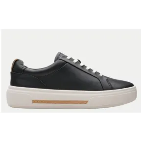 Zapatillas Clarks Hollyhock Walk de piel con plataforma para mujer.