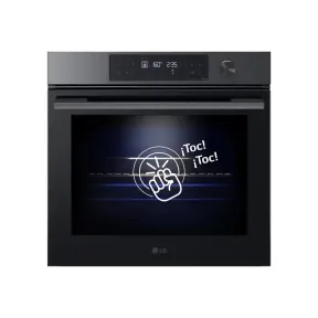 Horno LG WS7D7631WB Pirolítico 76L Acero Negro Mate