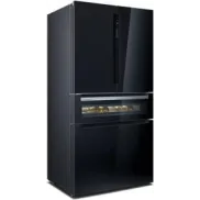 Vinoteca con Frigorífico French Door Siemens iQ700 Cristal Negro