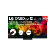 LG QNED Mini LED 75" UHD 4K, Smart TV, Procesador α7 AI
