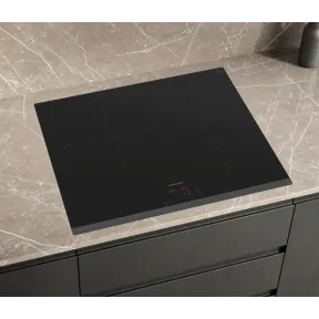 Siemens EH631BJB6E: Placa de Inducción Negra, 3 Zonas, 59.2 cm