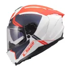 Casco Integral LS2 FF327 Challenger II Titan 3XL Blanco Azul Rojo