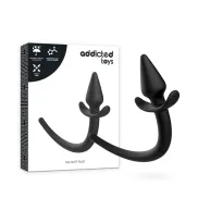 PUPPY PLUG SILICONA - Confort y Nuevas Sensaciones - Negro