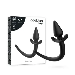 PUPPY PLUG SILICONA - Confort y Nuevas Sensaciones - Negro