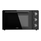 Mini horno KOENIC 28L, 1500W, temporizador, color negro