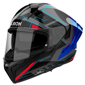 Casco Airoh Matryx Rocket BlueRed Gloss Talla L ECE 22.06