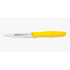 Cuchillo Mondador Nova 100 mm Acero Inoxidable Amarillo