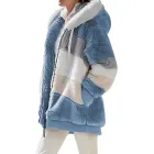 Abrigo de Invierno para Mujer con Capucha y Bolsillo, Colores y Tallas S-XXL