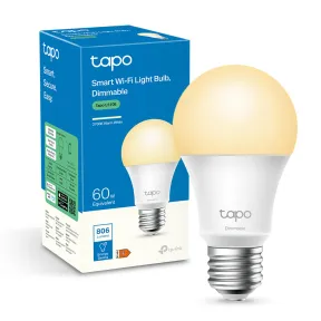 Bombilla inteligente Tapo L510E WiFi E27, 806lm 2700K