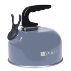 Hervidor de Camping Valiant 1L, Aluminio Azul con Silbato