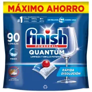 90 pastillas Finish Powerball Quantum todo en 1 a 0,15€