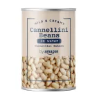 Alubias Cannellini Cocidas, 400g - Solo Agua y Alubias