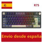 Teclado Gaming R75 RGB Hot-Swap, Switch Silver, PBT, ISO-ES