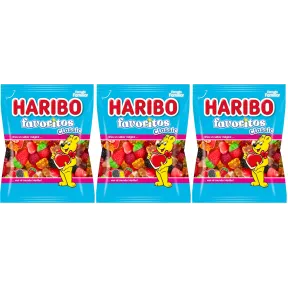 Haribo clásicos; 3 paquetes de 250g; suscripción 4,70 €