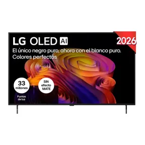 LG OLED 48" Smart TV 4K con α8 AI Gen3 y TDT2