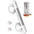 Asa de Seguridad para Baño, Barra de Agarre 30CM Blanca