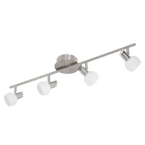 Lámpara de techo Sesto 2 EGLO, acero níquel mate LED