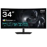 34'' Monitor Curvo Gigabyte G34WQC2 WQHD 200Hz, FreeSync