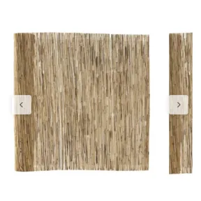 Bambú fino NATERIAL 1,5 x 3 m para cercas y decoraciones