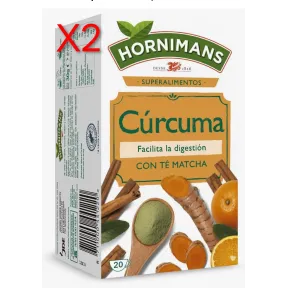 Infusión de Cúrcuma y Té Matcha Hornimans 100% Natural