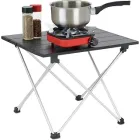 Mesa Auxiliar Plegable para Camping - 32 x 39 x 34 cm