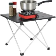 Mesa Auxiliar Plegable para Camping - 32 x 39 x 34 cm