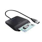 Lector USB Trust Primo para DNI Electrónico, Negro
