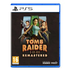 Remasterizados Tomb Raider 1-3 con Lara Croft - PS5