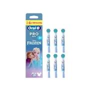 Recambios Disney Frozen Oral-B Pro Kids 3+ (Pack de 6)