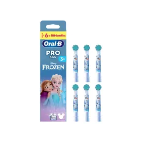 Recambios Disney Frozen Oral-B Pro Kids 3+ (Pack de 6)