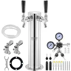 Kit de Doble Grifo VEVOR para Dispensar Cerveza de Barril
