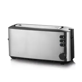 Tostadora eléctrica Severin automática con soporte para panecillos