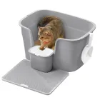 Arenero Extra Grande para Gatos Grandes con Pala y Tabla