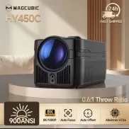 Proyector Magcubic HY450C: 1080p, 900 lúmenes, 0.6:1