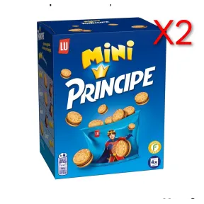 Galletas Sándwich de Crema de Chocolate con Leche X2 Príncipe