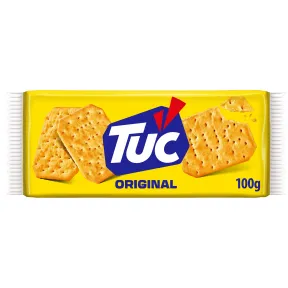 Galletas Saladas Crujientes Tuc Cracker Original, 100g