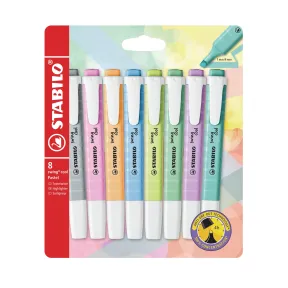 Pack de 8 marcadores pastel STABILO Swing Cool