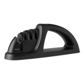 Afilador 4 en 1 de cuchillos Amazon Basics con guante de seguridad