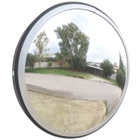 Espejo convexo de seguridad 30 cm con soporte ajustable