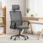 Silla ergonómica gris Naspaluro para escritorio en Amazon