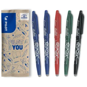 Bolígrafos Borrables FriXion Ball - Pack de 5 Recargables