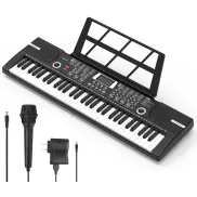 Partituras para piano digital de 61 teclas