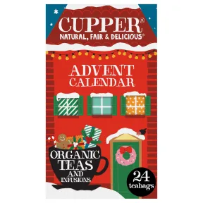 Calendario de Adviento Cupper - 24 Infusiones Ecológicas
