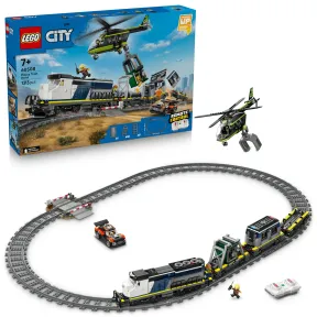 Tren de Policía de Juguete en LEGO City: Asalto Épico