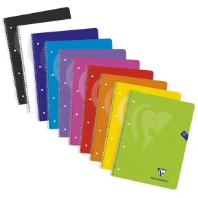 Cuaderno Mimesys A4+ Clairefontaine (240 págs, 5 asignaturas)