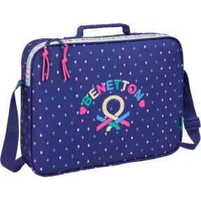 Cartera extraescolar BENETTON DROP 38x6x28 cm
