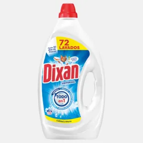 Dixan Detergente Líquido para 72 Lavados