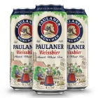 Pack 24 latas de Cerveza Trigo Paulaner 50 cl - 12L